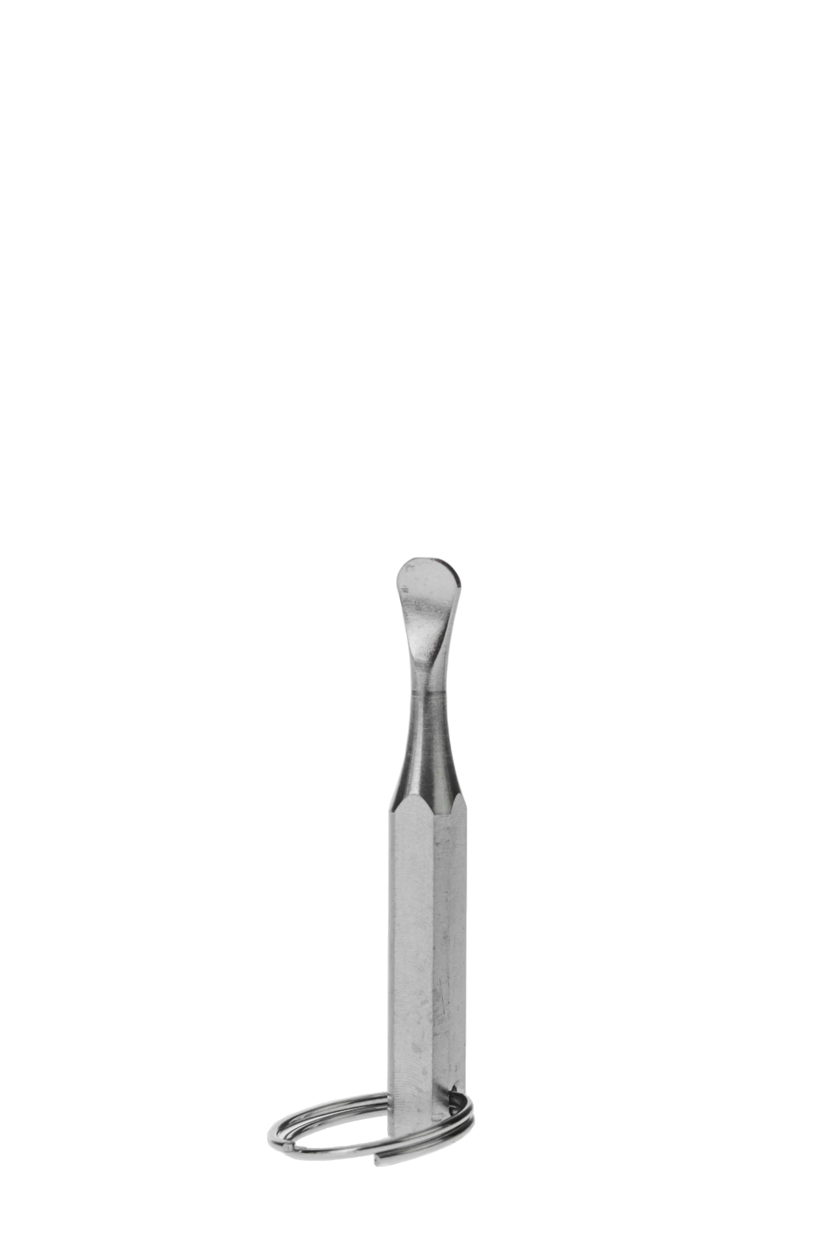 1.75" Titanium Key Chain Dabber w/ Square Body - Image 2
