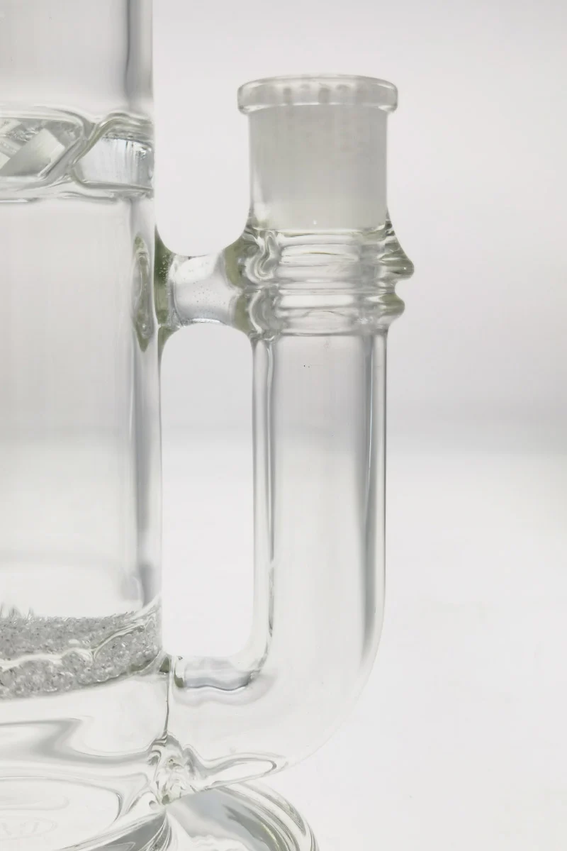 TAG - 13" Bent Neck Dragless Fritted Disc to Spinning Splash Guard Bong 65x5MM (18MM Female) - Image 16