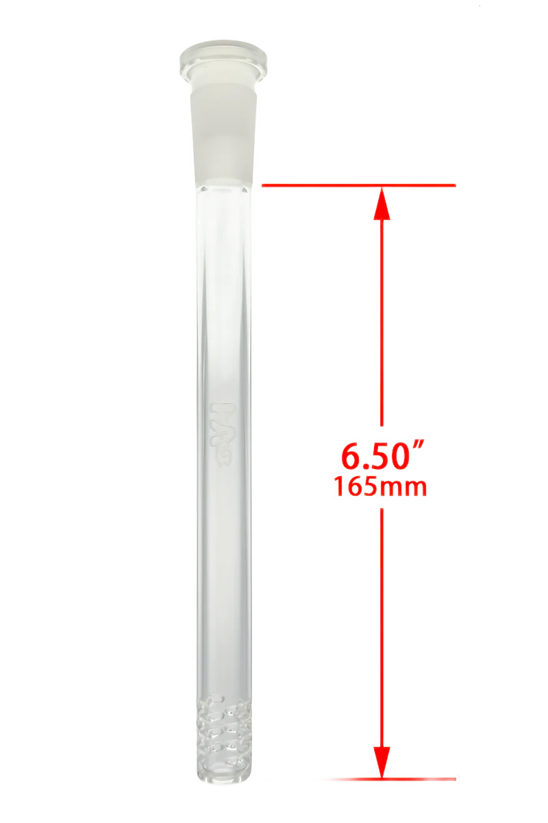 TAG - 18/14MM Open End 32 Slit Gridded Bong Downstem - Image 17