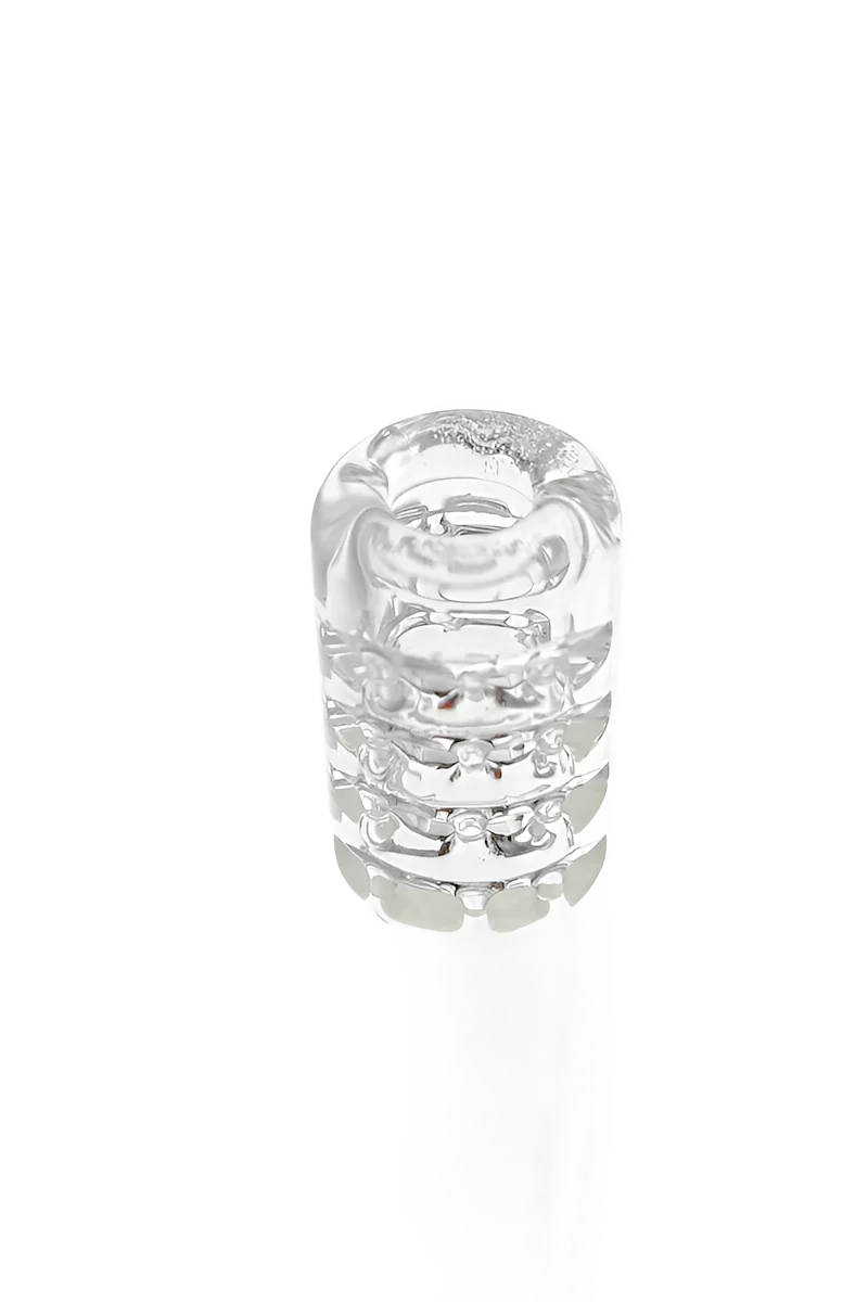 TAG - 18/14MM Open End 32 Slit Gridded Bong Downstem - Image 29