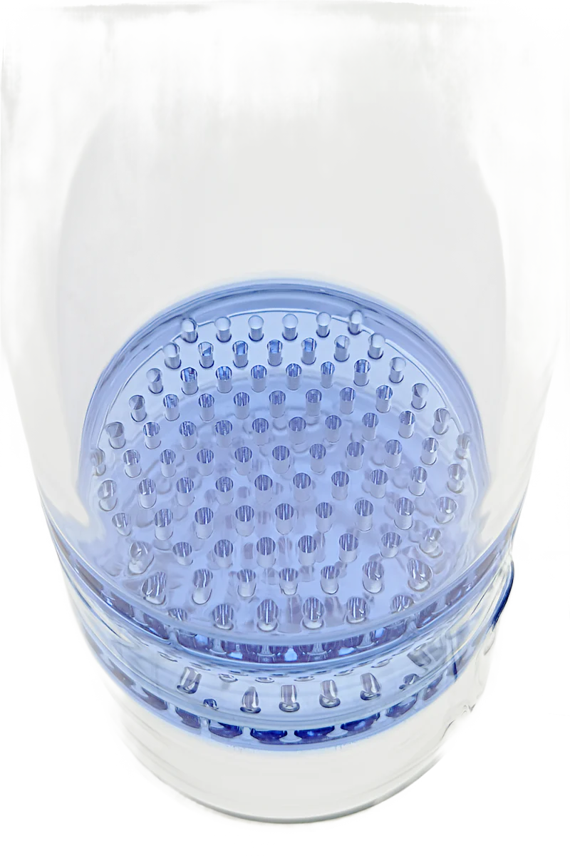 TAG - 16" Bent Neck Double Honeycomb Spinning Splash Guard (18MM Female) - Image 9