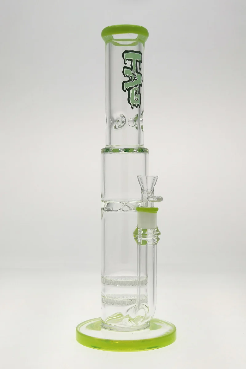 TAG - 16" Double Honeycomb to Spinning Splash Guard Bong 50x7MM (18MM Female) - Image 12