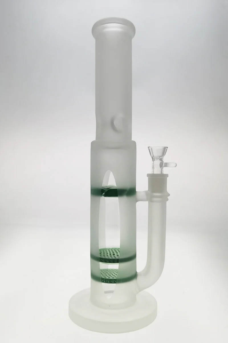 TAG - 16" Double Honeycomb to Spinning Splash Guard Bong 50x7MM (18MM Female) - Image 16