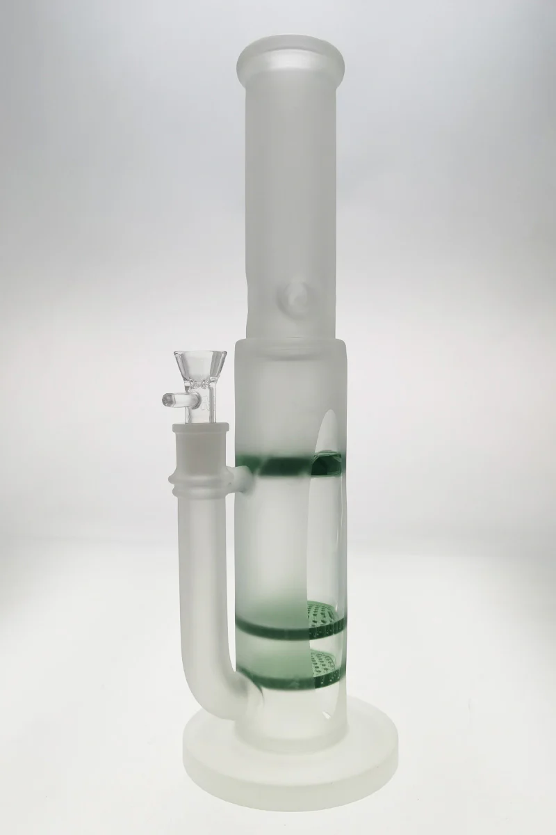 TAG - 16" Double Honeycomb to Spinning Splash Guard Bong 50x7MM (18MM Female) - Image 17