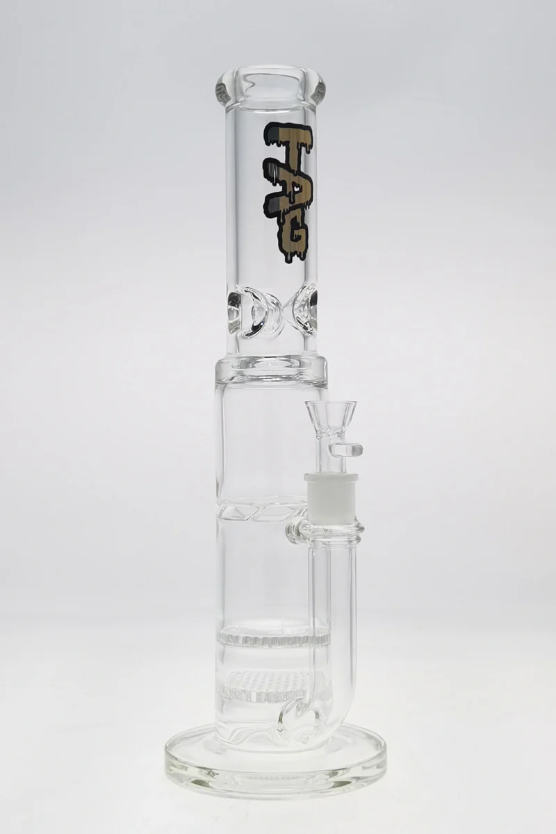 TAG - 16" Double Honeycomb to Spinning Splash Guard Bong 50x7MM (18MM Female) - Image 38