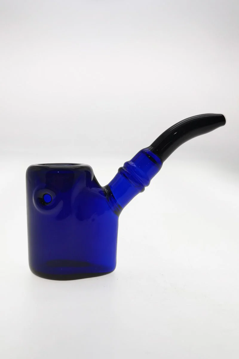 3.75" Dry Spoon Pipe w/ Sherlock Body (80g) Carb Hole: Left Side - Image 6