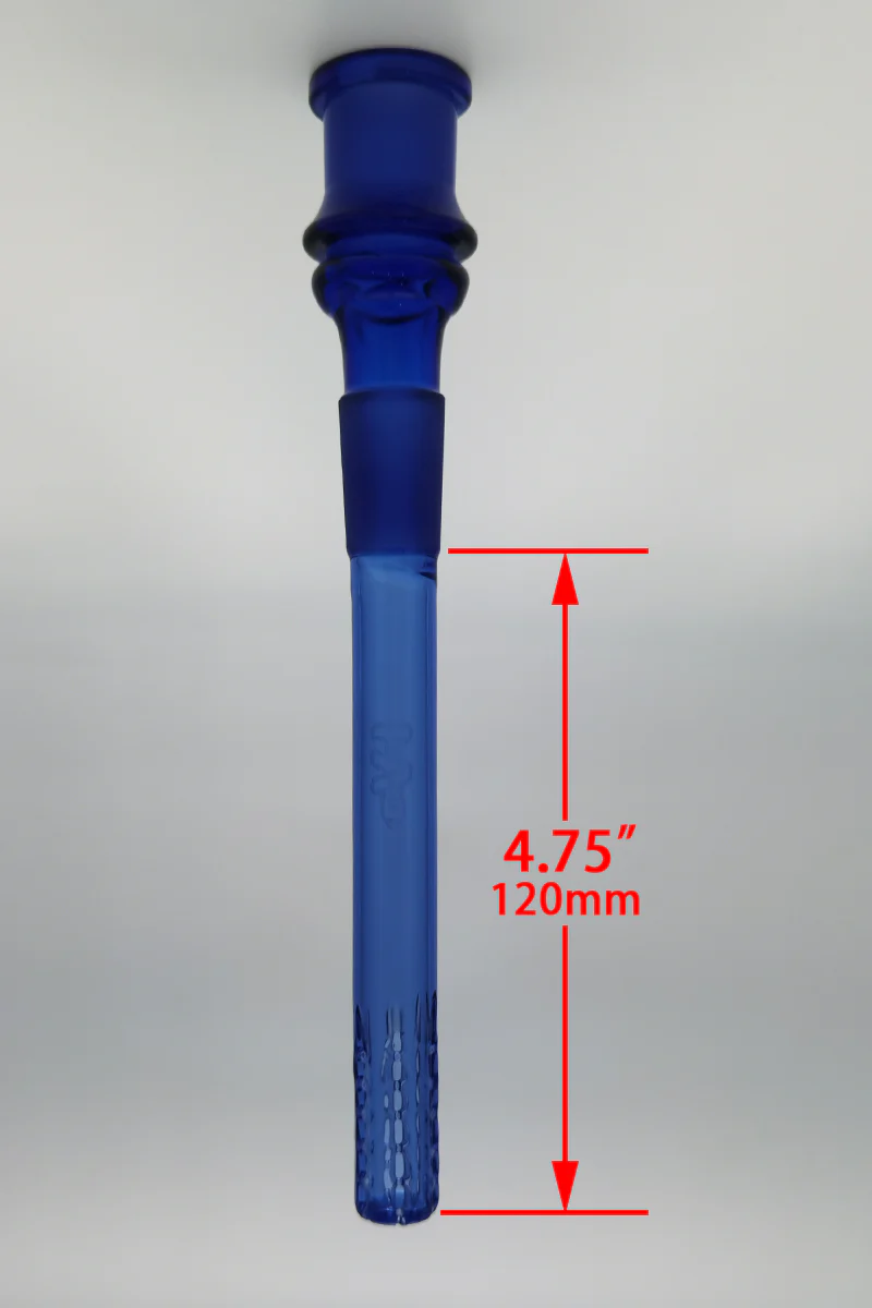 (CMTO) TAG - Open End 18/18MM 5 Column x 7 (40 Hole) Gridded Super Slit Bong Downstem - Image 10