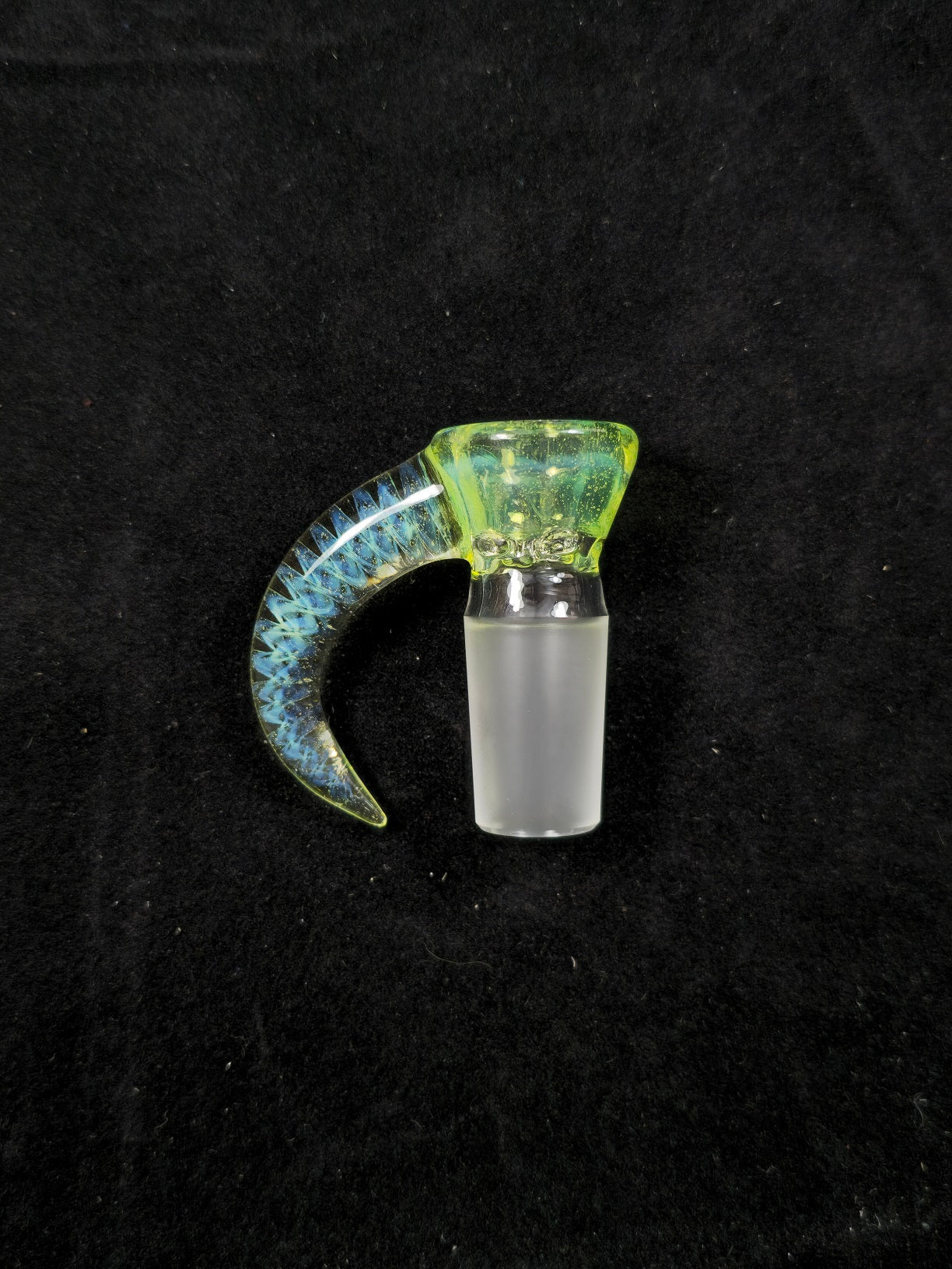 Moose Glass - 5 Hole Disc Screen Bong Slide Bowl Piece (18MM Male) (Accented) - Image 44