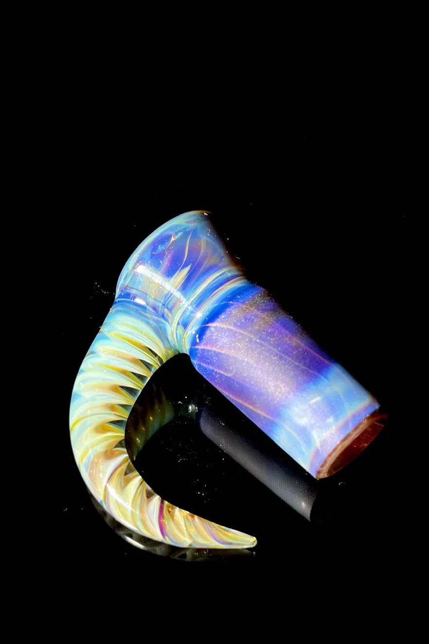 Moose Glass - 5 Hole Disc Screen Bong Slide Bowl Piece (18MM Male) (ALL) - Image 55