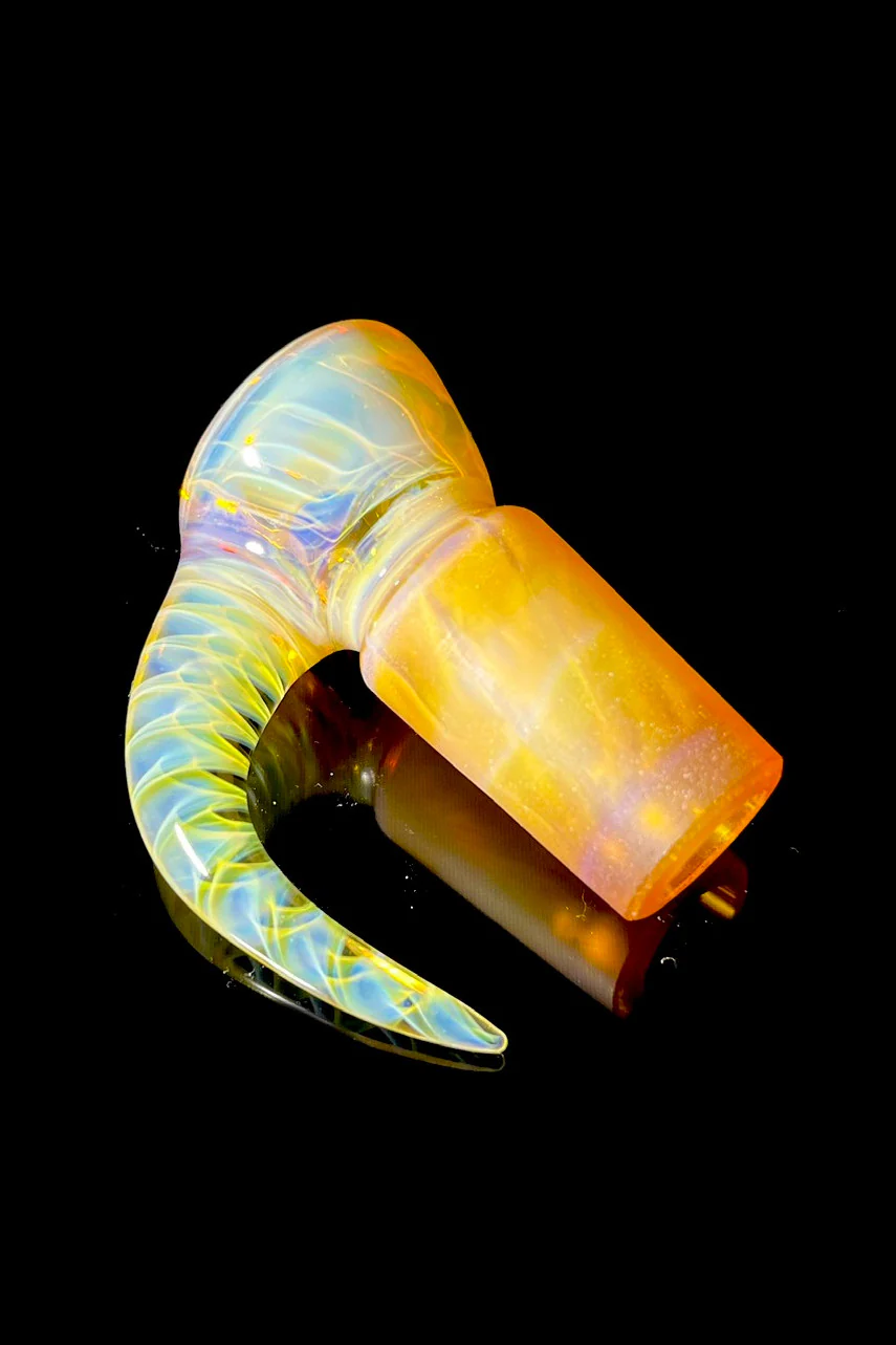 Moose Glass - 5 Hole Disc Screen Bong Slide Bowl Piece (18MM Male) (ALL) - Image 67