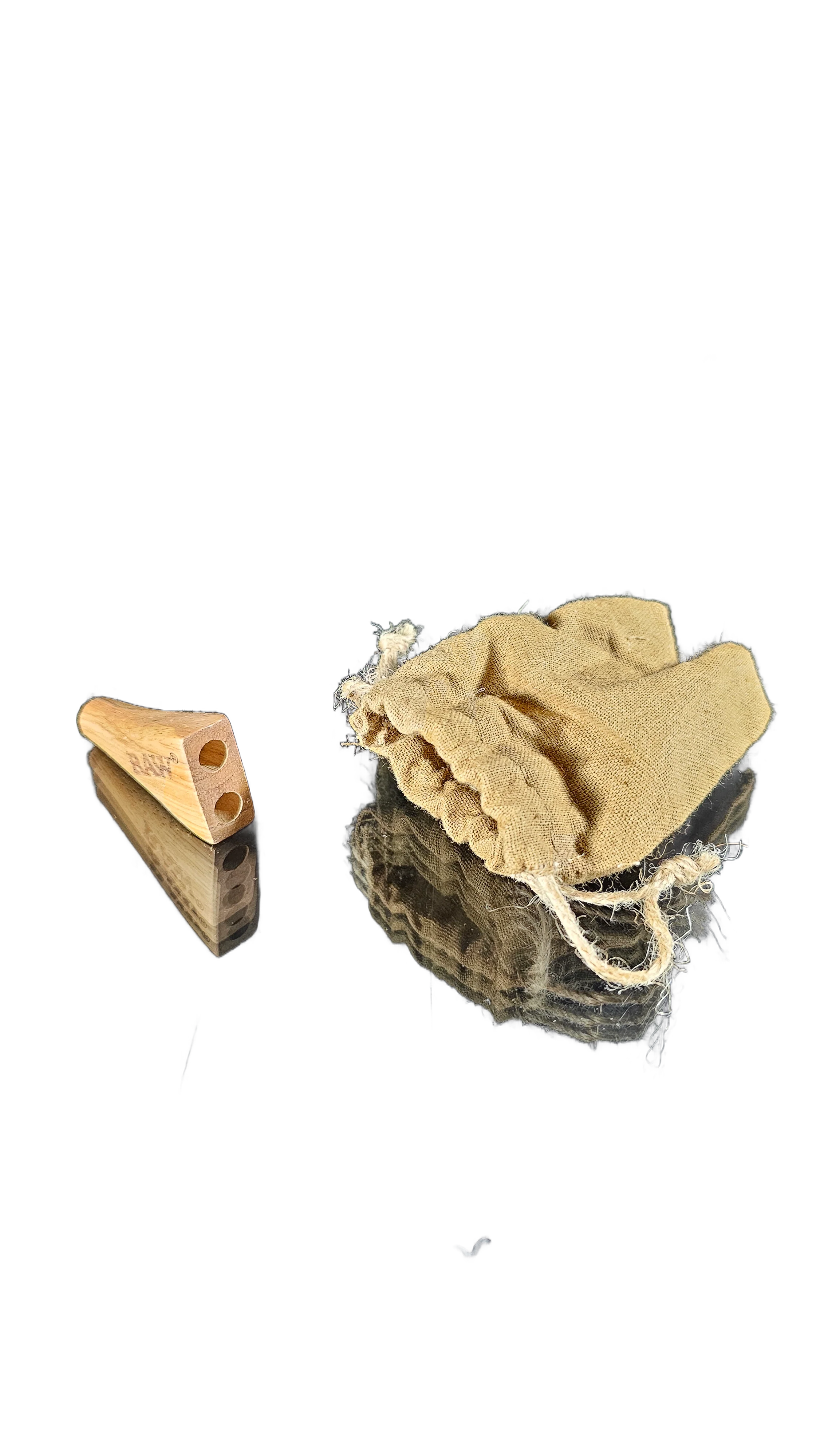 RAW - Double Barrel Wooden Cigarette Holder - Image 3