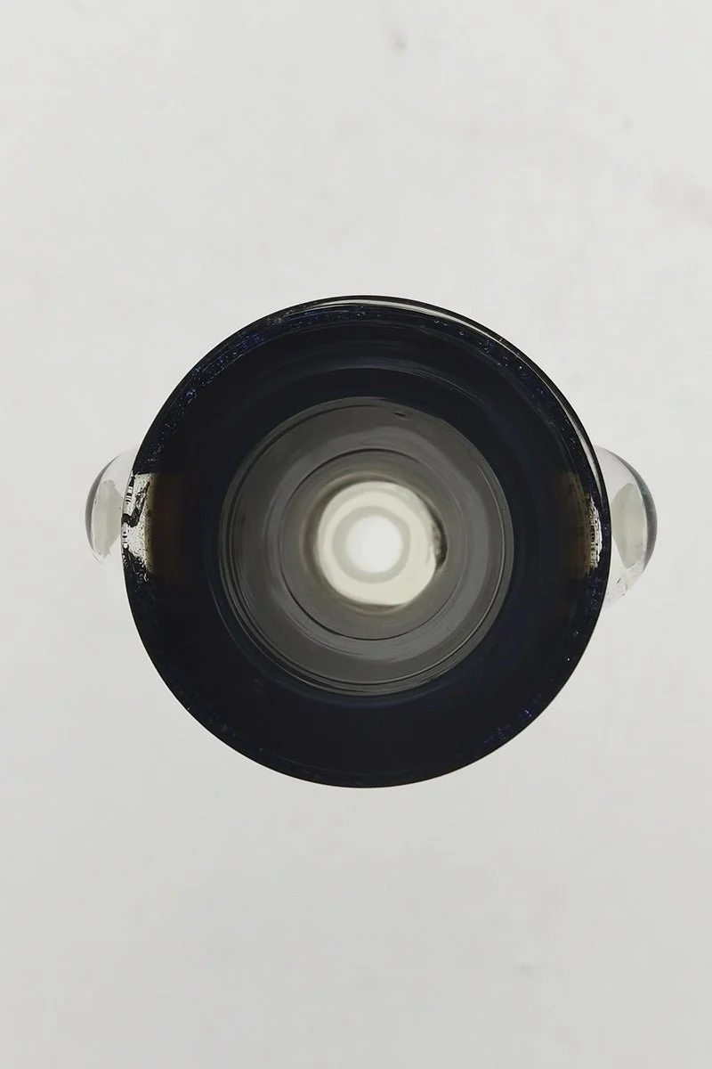 Single Hole Bong Slide Bowl Piece w/ Multi-Marble Handle - Image 36
