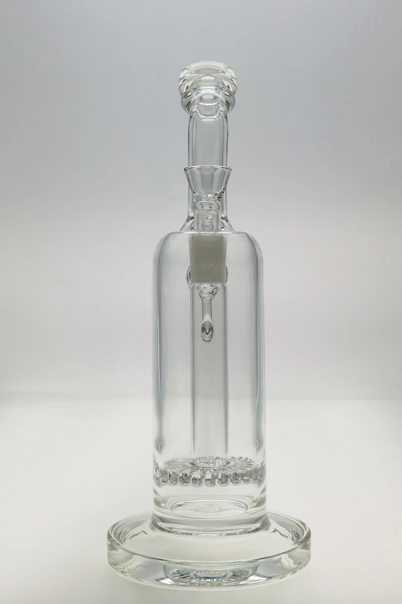 TAG - 12" Single Ratchet Bubbler 65x5MM Bong (18MM Female) - Image 2