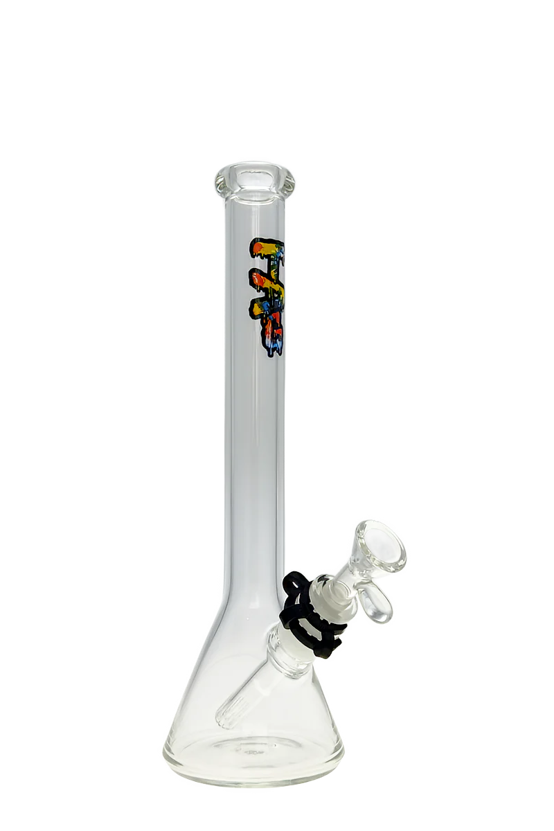TAG - 12" Beaker Bong 32x4MM - 18/14MM Downstem (3.25") - Image 2