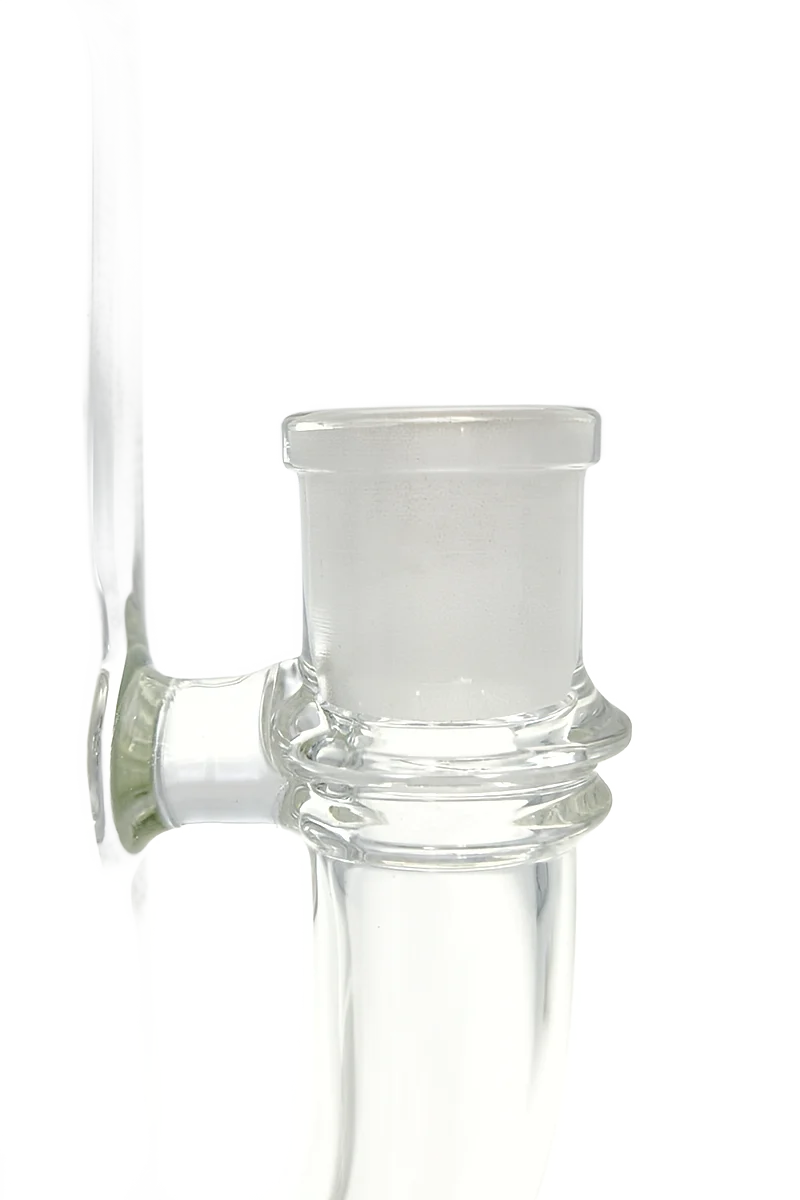 TAG - 12" Bent Neck Fritted Disc Can Dab Rig Bong 65x5MM (18MM Female) - Image 5