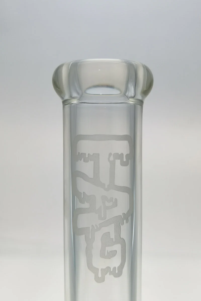 TAG - 12" Straight Tube Bong 44x6MM - 18/14MM Downstem (3.50") - Image 9
