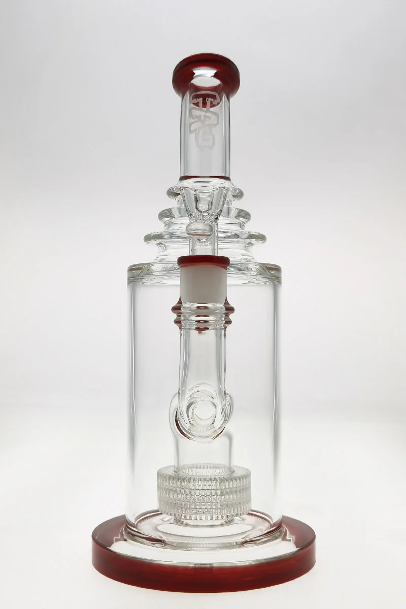 TAG - 12" Super Slit Matrix Diffuser Bong (100x5MM Can) (18MM Female) - Image 31