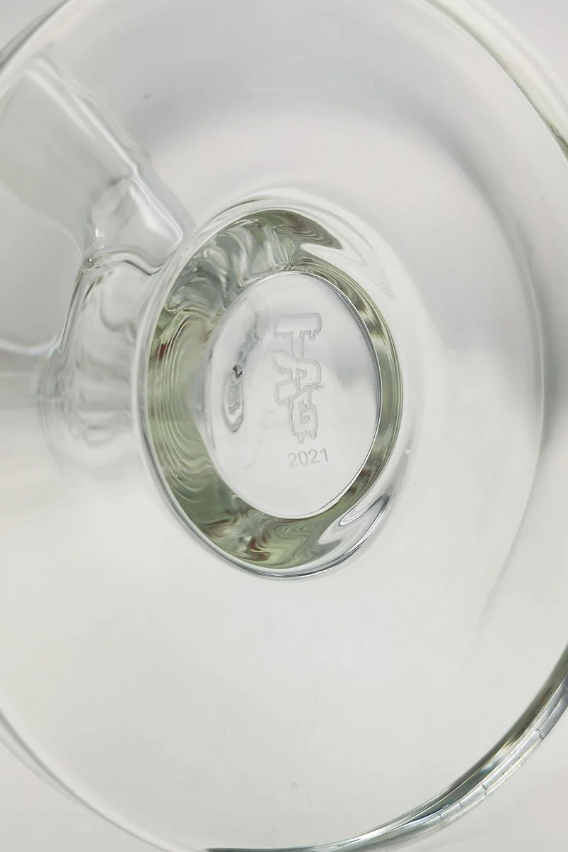 TAG - 13" 6 Arm Tree Straight Tube Bong 50x5MM - 18/14MM Downstem (3.50") - Image 23