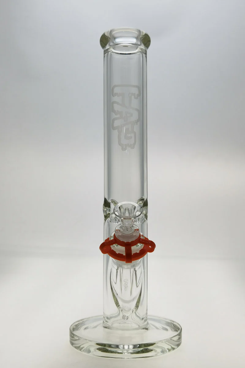 TAG - 14" Straight Tube Bong 50x9MM - 18/14MM Downstem (4.00") - Image 12