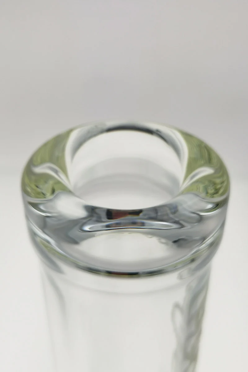 TAG - 14" Straight Tube Bong 65x7MM - 28/18MM Downstem (4.00") - Image 19