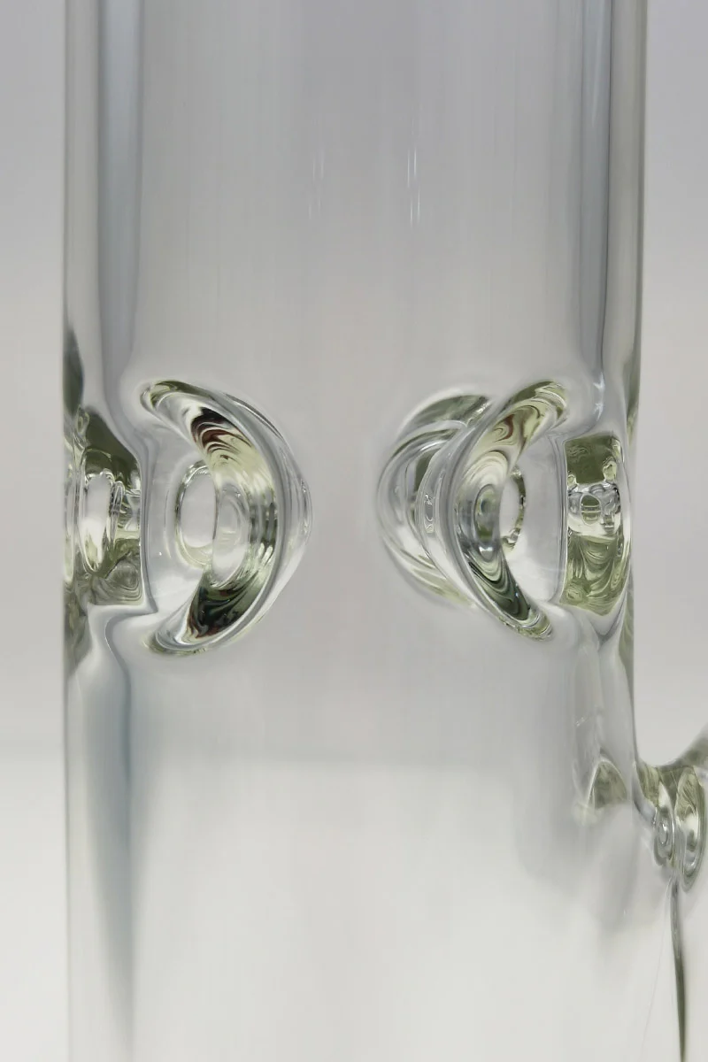 TAG - 14" Straight Tube Bong 65x7MM - 28/18MM Downstem (4.00") - Image 21