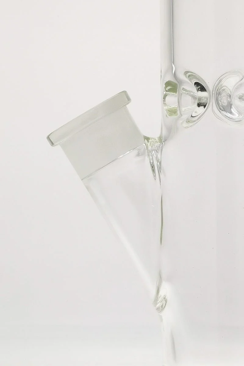 TAG - 14" Straight Tube Bong 65x7MM - 28/18MM Downstem (4.00") - Image 7