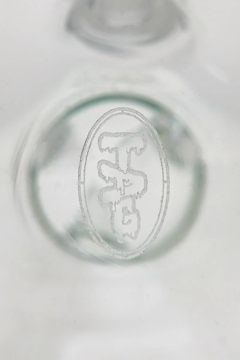 TAG - 15" Beaker Bong 50x5MM - 18/14MM Downstem (4.25") - Image 12
