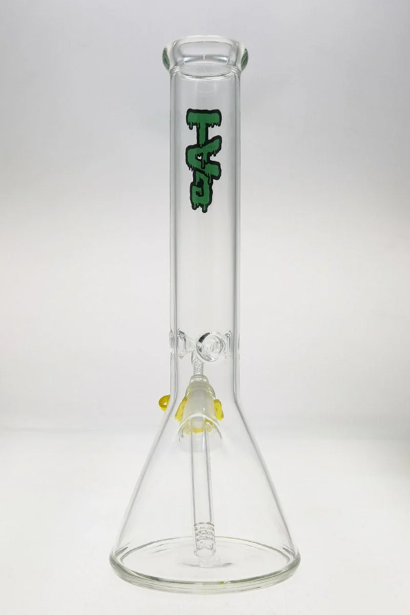 TAG - 15" Beaker Bong 50x5MM - 18/14MM Downstem (4.25") - Image 5
