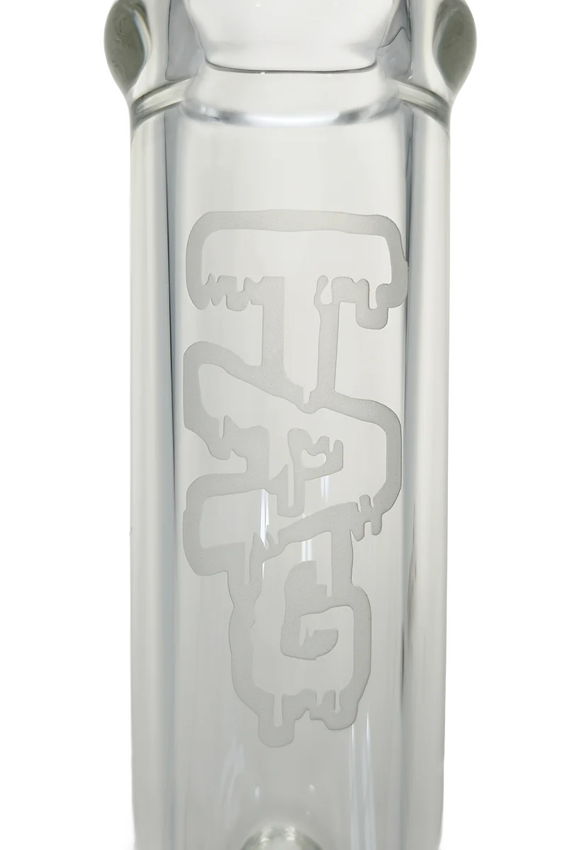 TAG - 15" Single Fritted Disc to Spinning Splash Guard Bong - 7MM - Image 13