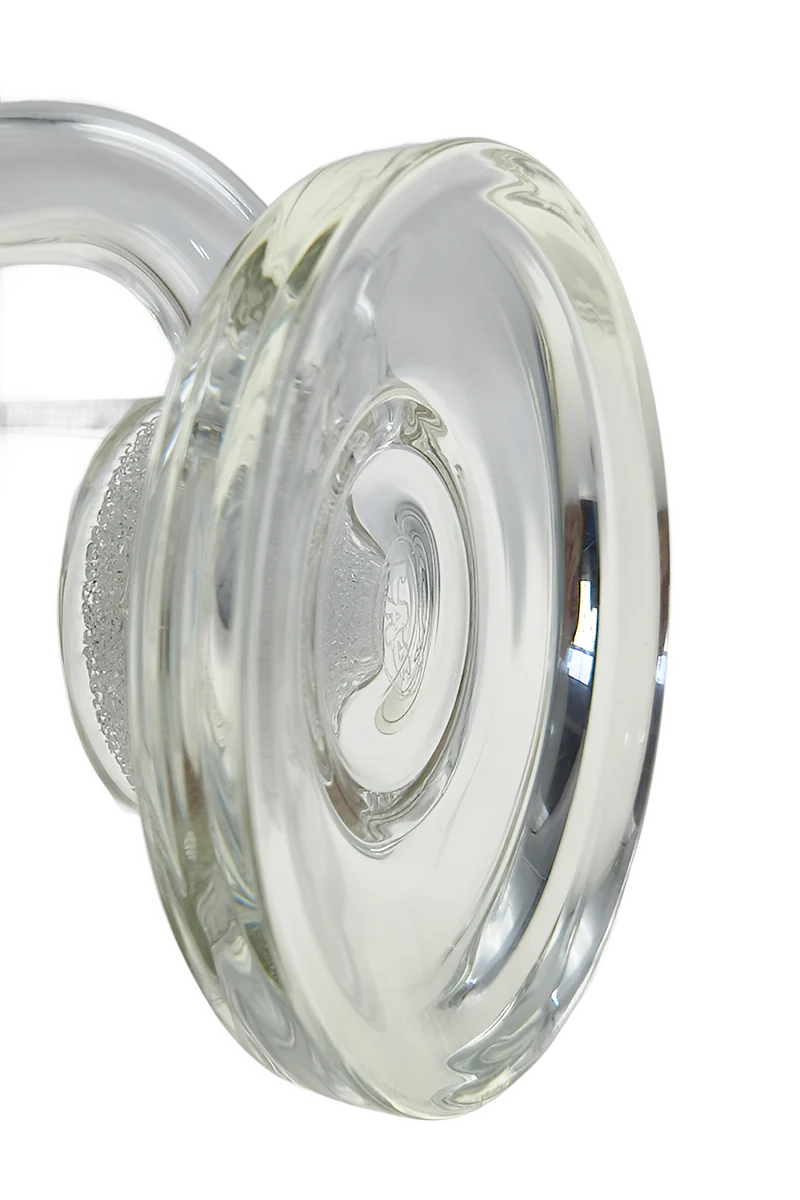 TAG - 15" Single Fritted Disc to Spinning Splash Guard Bong - 7MM - Image 3