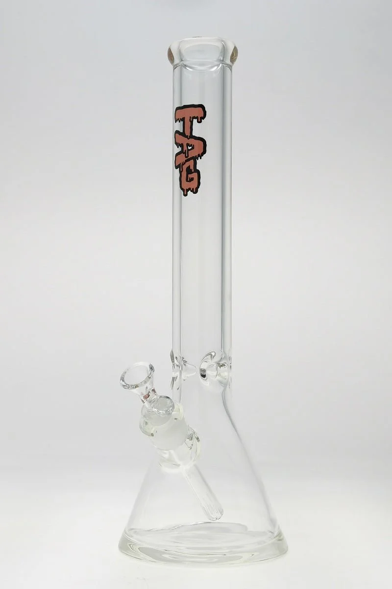 TAG - 16" Beaker Bong 50x9MM - 18/14MM Downstem (4.50") - Image 4