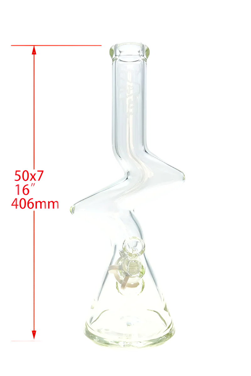 TAG - 16" Beaker Bong ZONG 50x7MM - 18/14MM Downstem (4.50") - Image 15
