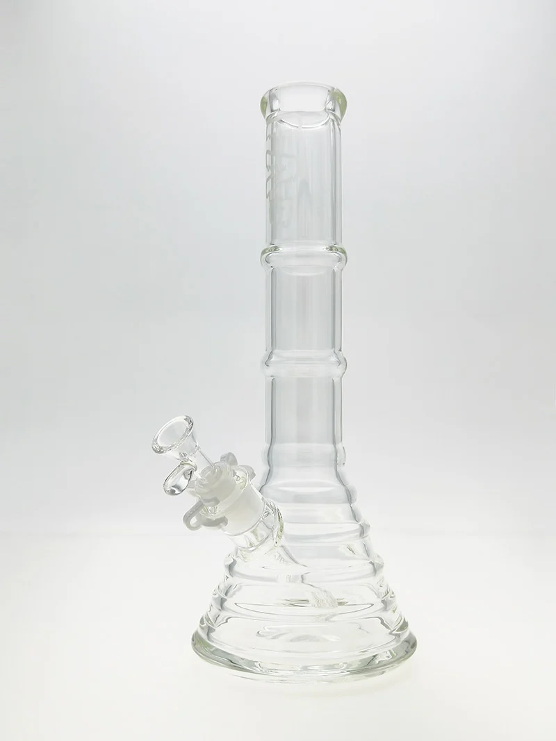 TAG - 15" Beaker Bong Bamboo 50x7MM (4.50") 18/14MM Downstem - Image 15
