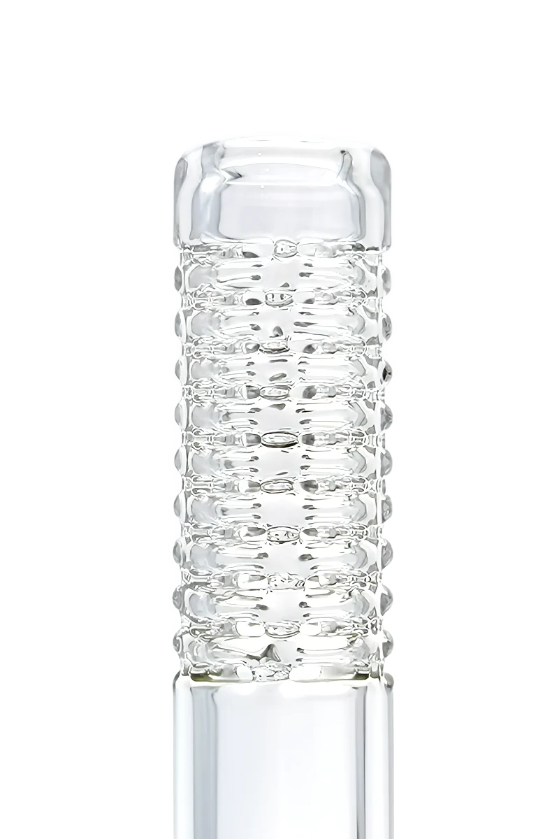 TAG - 18/14MM 10 Row x 2 (60 Hole) Open End Gridded Super Slit Downstem - Image 6