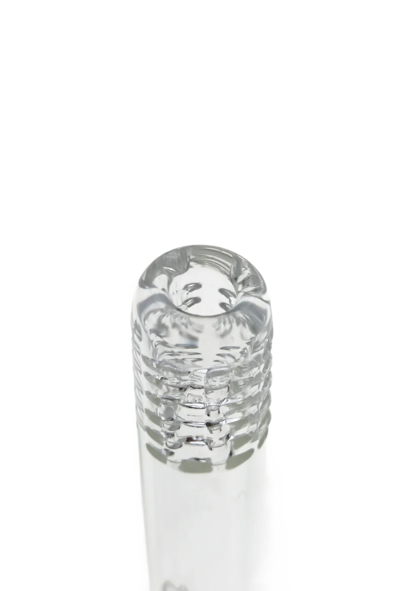 TAG - 18/14MM Open End Bong Downstem - 6 Row x 3 (54 Hole) Multiplying Super Slit - Image 10