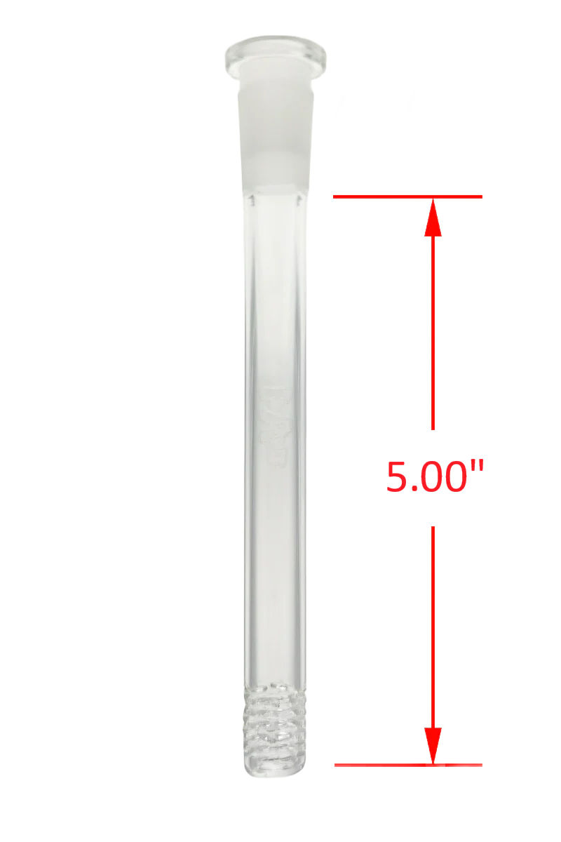 TAG - 18/14MM Open End Bong Downstem - 6 Row x 3 (54 Hole) Multiplying Super Slit - Image 37