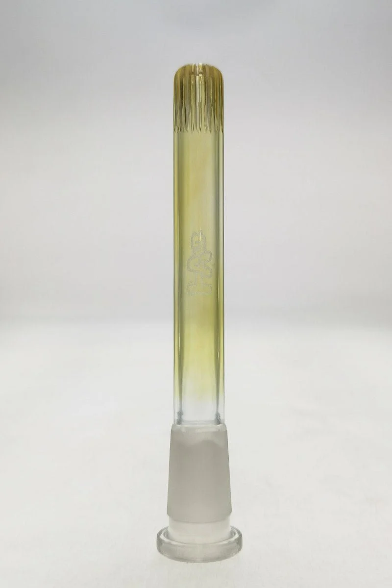 TAG - 18/14MM Open End Rounded Super Slit Showerhead Bong Downstem - Image 9