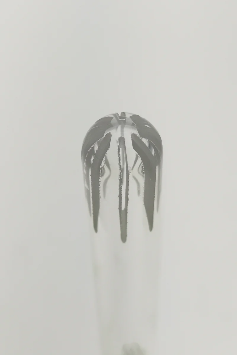 TAG - 18/18MM Closed End Rounded Super Slit Showerhead Downstem - Image 5