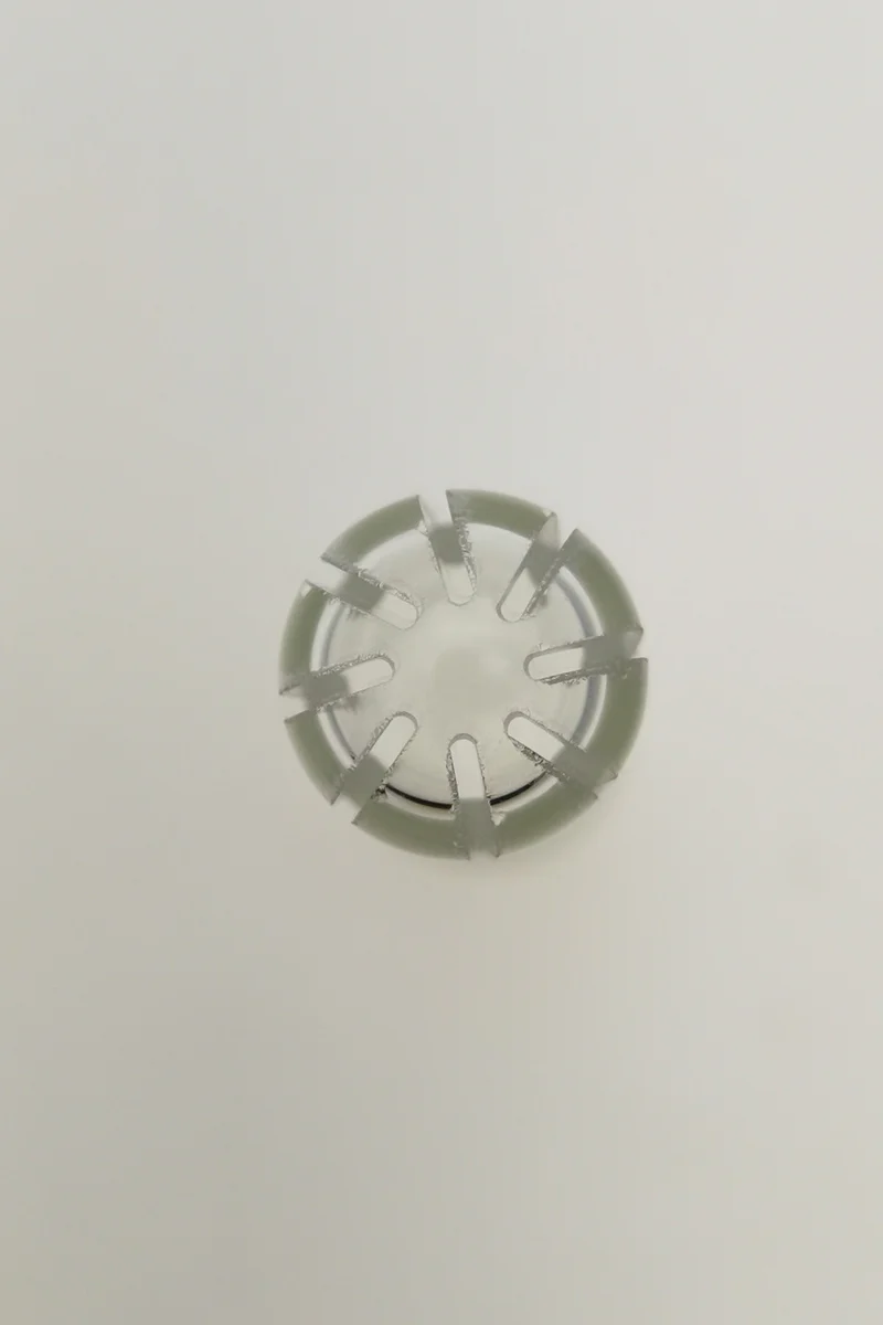 TAG - 18/18MM Closed End Rounded Super Slit Showerhead Downstem - Image 6