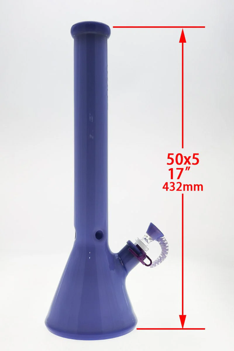TAG - 18" Beaker Bong 50x5MM - 18/14MM Downstem (4.50") - Image 39