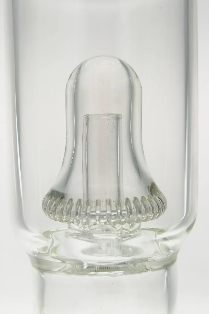 TAG - 19" Fixed Super Slit Bellow UFO Beaker Bong 50x7MM - 28/18MM Downstem (4.75") - Image 8