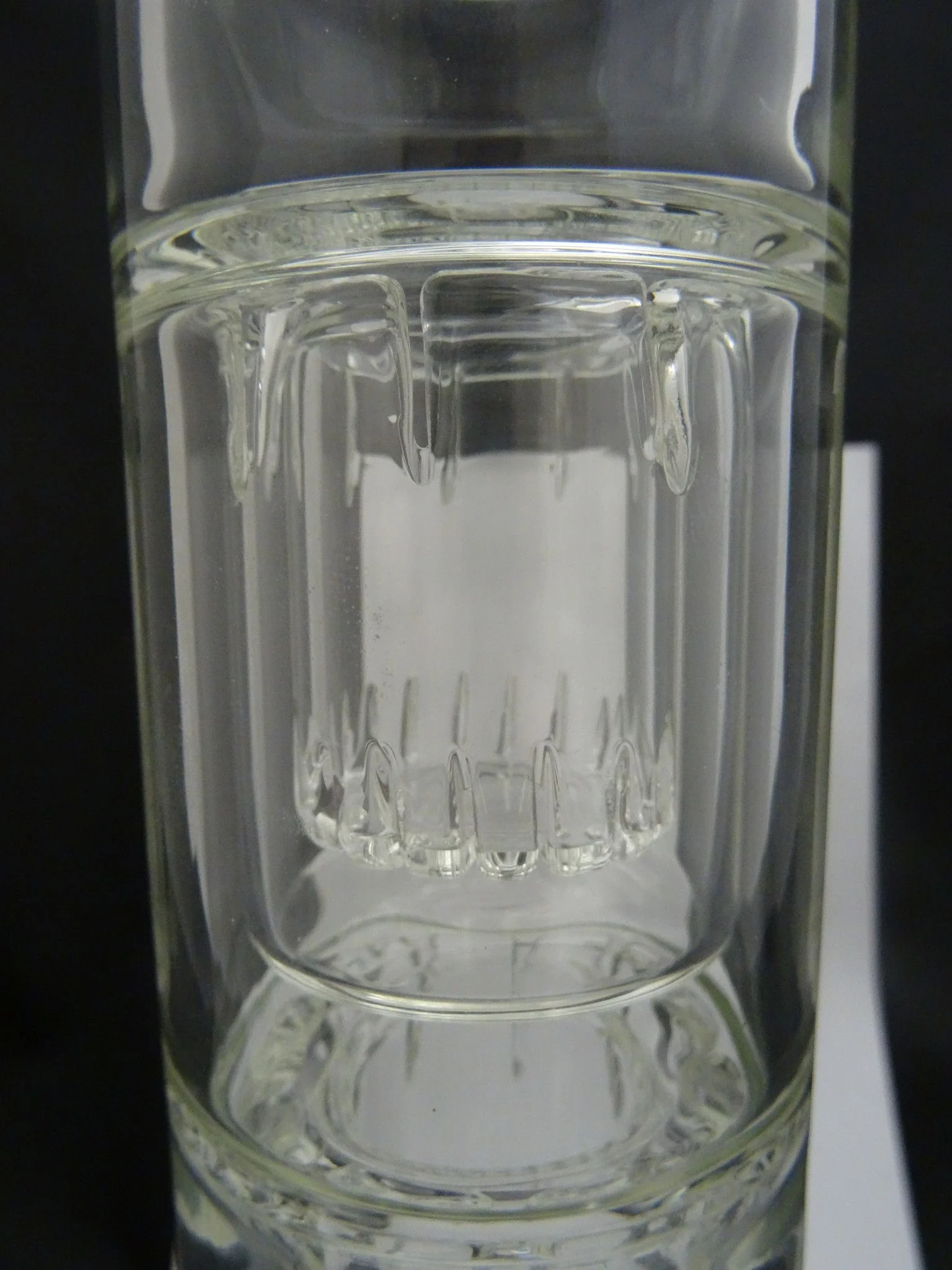 TAG - 19" Double Interior Showerhead Beaker Bong - 18/18MM Downstem - Image 4