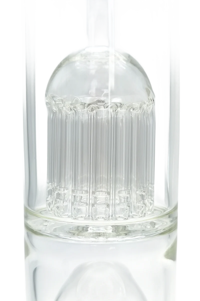 TAG - 20" Double Fixed 16 Arm Tree Beaker Bong 50x7MM - 28/18MM Downstem (4.50") - Image 3