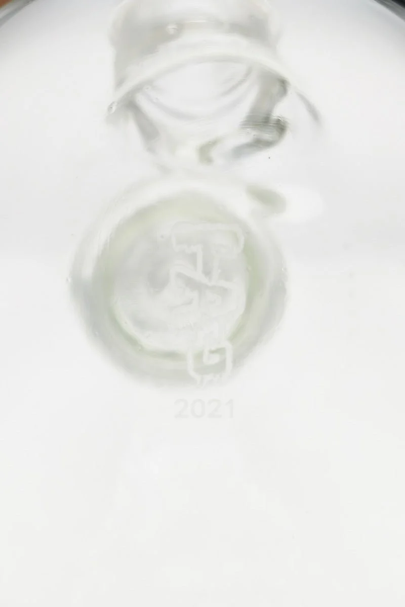 TAG - 20" Double Interior Showerhead Beaker Bong 50x9MM - 28/18MM Downstem (4.50") - Image 13