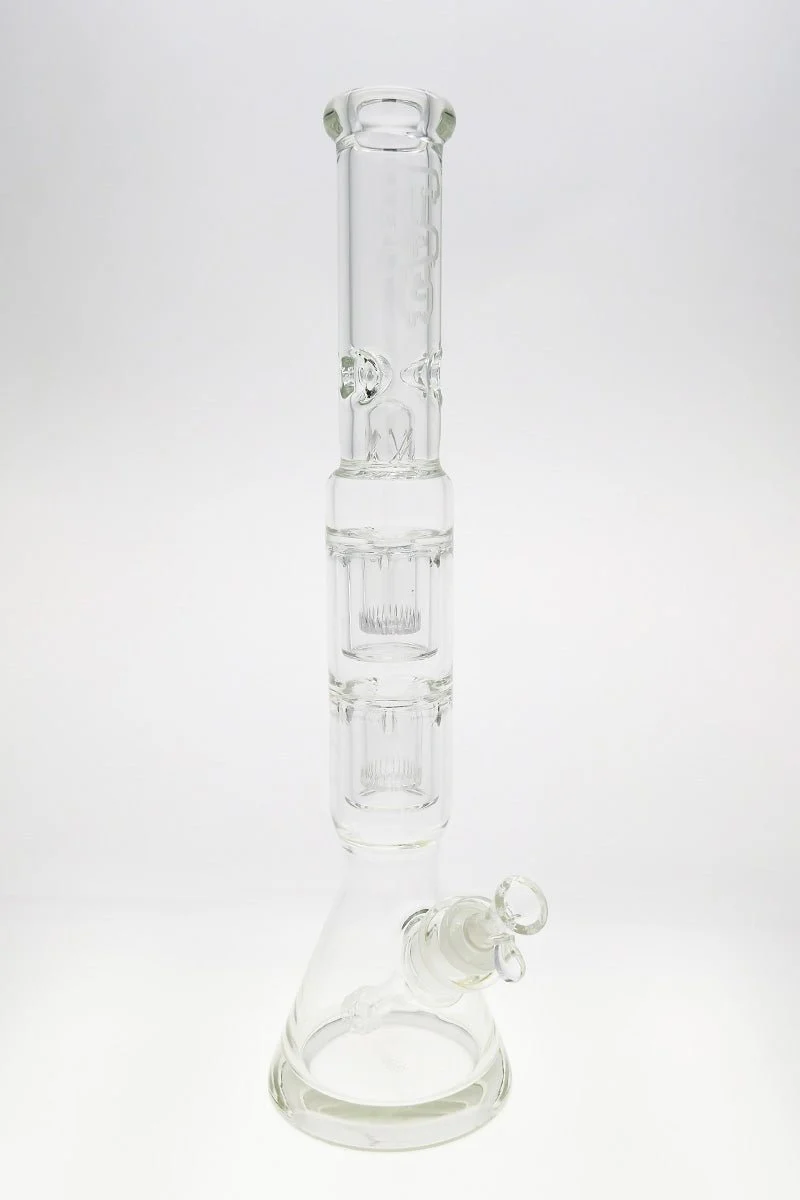 TAG - 20" Double Interior Showerhead Beaker Bong 50x9MM - 28/18MM Downstem (4.50") - Image 3