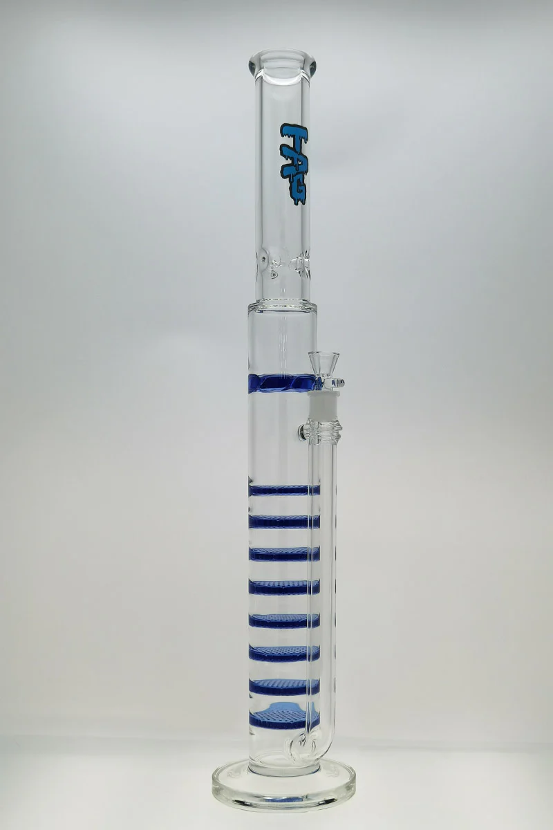 TAG - 27" Octuple Honeycomb to Spinning Splash Guard Bong 50x7MM (18MM Female)