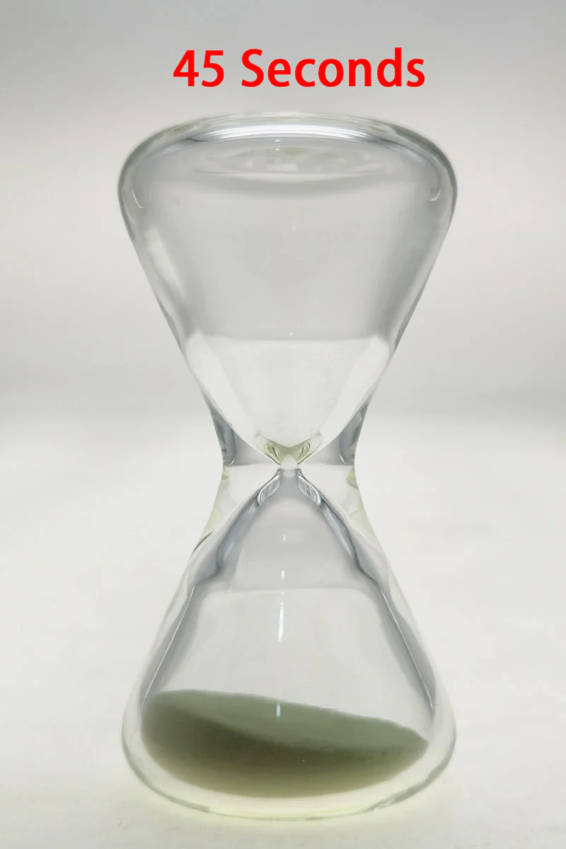 TAG - 3.5" Hour Glass with Glow in the Dark Sand - Image 10