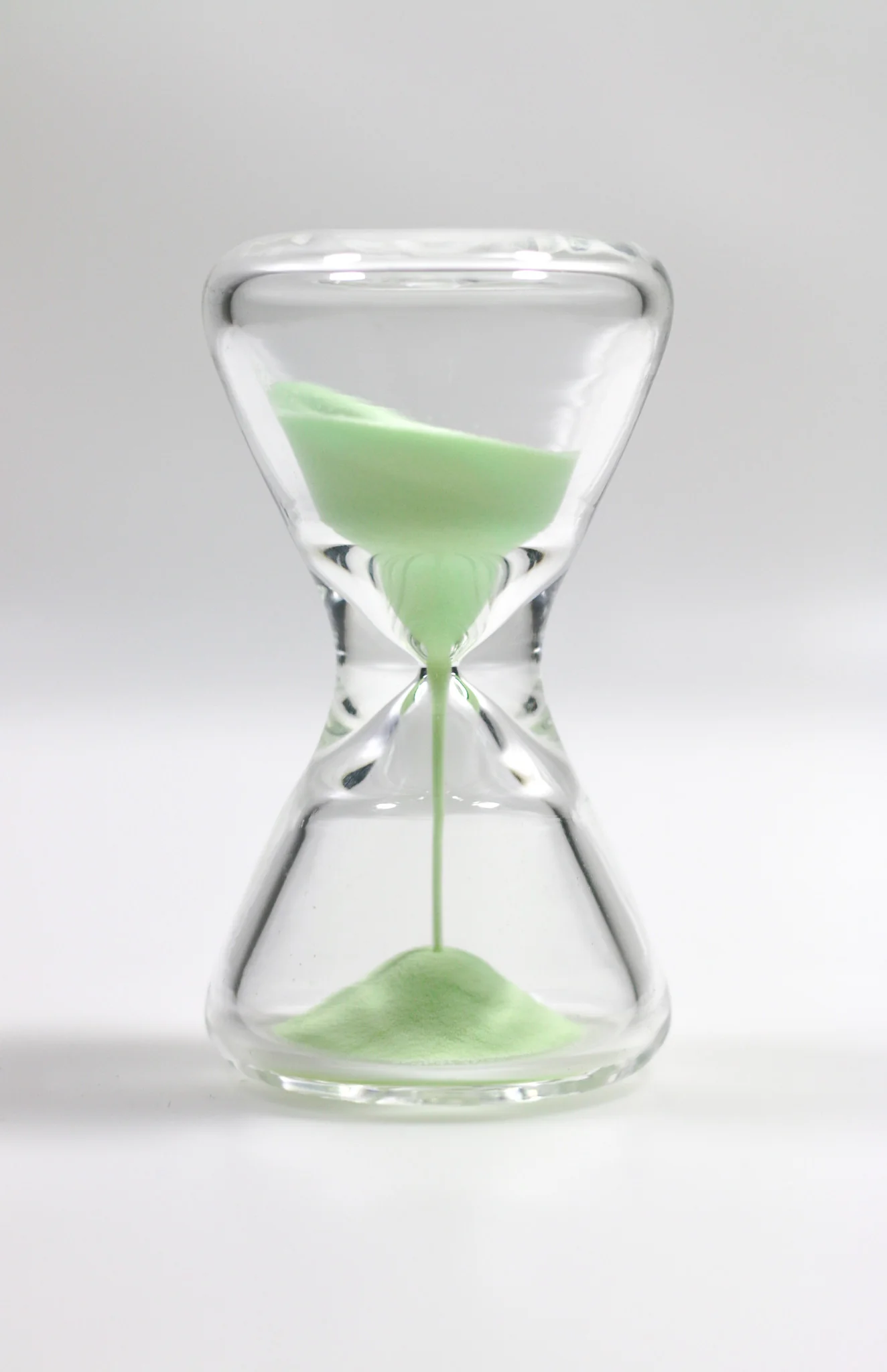 TAG - 3.5" Hour Glass with Glow in the Dark Sand - Image 2