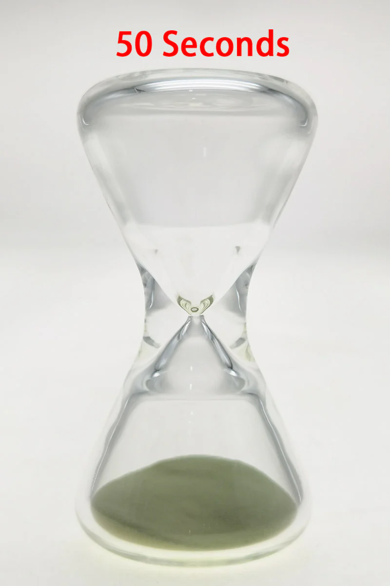 TAG - 3.5" Hour Glass with Glow in the Dark Sand - Image 26