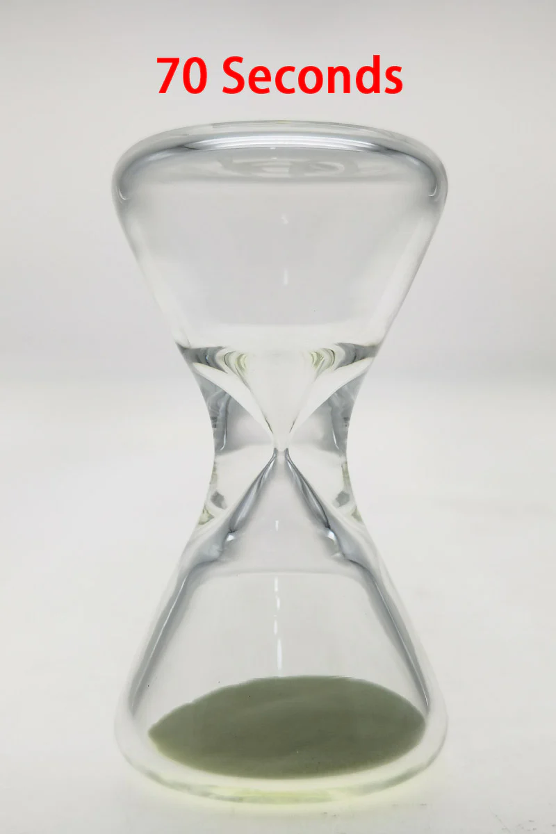 TAG - 3.5" Hour Glass with Glow in the Dark Sand - Image 47